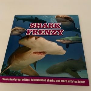 Shark frenzy children’s book fun facts about sharks